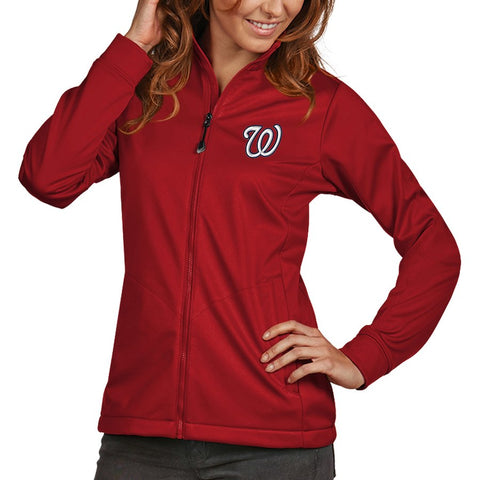 Washington Nationals Antigua Women's Golf Full-Zip Jacket