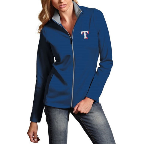 Texas Rangers Antigua Women's Leader Full-Zip Jacket