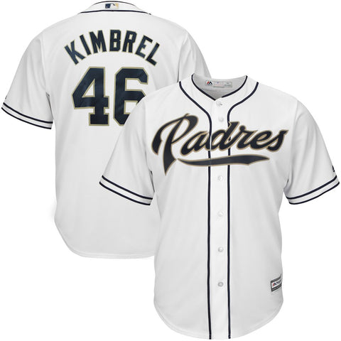 Craig Kimbrel San Diego Padres Majestic Cool Base Player Jersey - White -