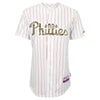 Philadelphia Phillies Majestic Fashion Authentic USMC Team Jersey - White