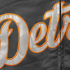 Detroit Tigers Majestic Big & Tall Reflective Full Zip Track Jacket - Gray