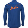 New York Mets Majestic Big & Tall Ready and Willing Therma Base Quarter-Zip Jacket - Royal