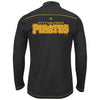 Pittsburgh Pirates Majestic Big & Tall Ready and Willing Therma Base Quarter-Zip Jacket - Black