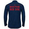 Boston Red Sox Majestic Big & Tall Ready and Willing Therma Base Quarter-Zip Jacket - Navy