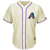 Arizona Diamondbacks Majestic Cool Base Ivory Fashion Team Jersey - Cream