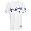 Kansas City Royals Majestic 6300 Player Authentic Jersey - White