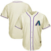 Arizona Diamondbacks Majestic Cool Base Ivory Fashion Team Jersey - Cream