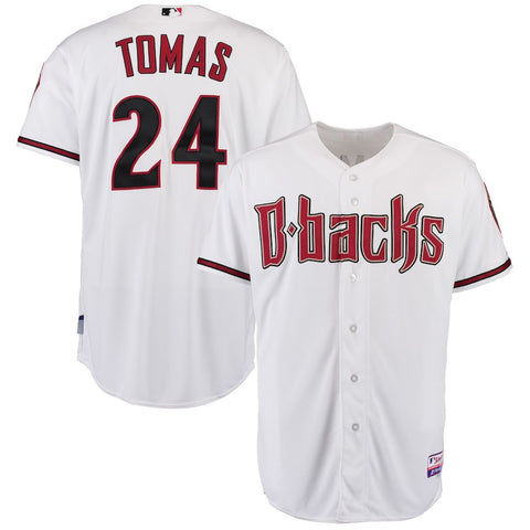 Yasmany Tomás Arizona Diamondbacks Majestic 6300 Player Authentic Jersey - White