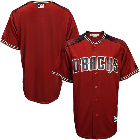 Arizona Diamondbacks Majestic Alternate Youth Offical Cool Base Jersey - Sedona Red