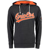 Baltimore Orioles Mitchell & Ness Away Team Hoodie - Black