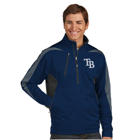 Tampa Bay Rays Antigua Discover Half-Zip Jacket