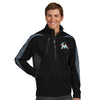 Miami Marlins Antigua Discover Half-Zip Jacket