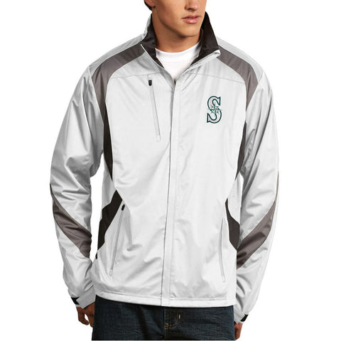 Seattle Mariners Antigua Tempest Full-Zip Jacket - White