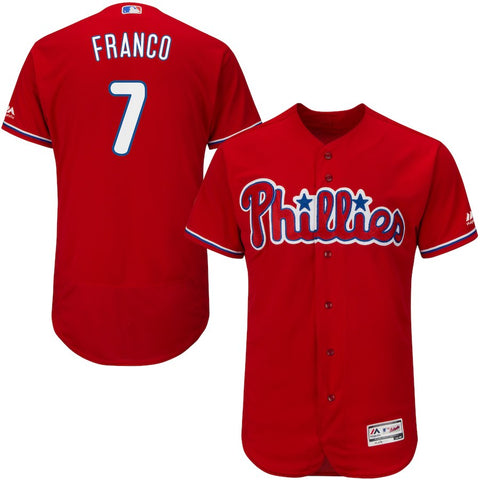 Maikel Franco Philadelphia Phillies Majestic Flex Base Authentic Collection Player Jersey