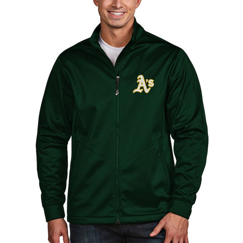 Oakland Athletics Antigua Golf Full-Zip Jacket