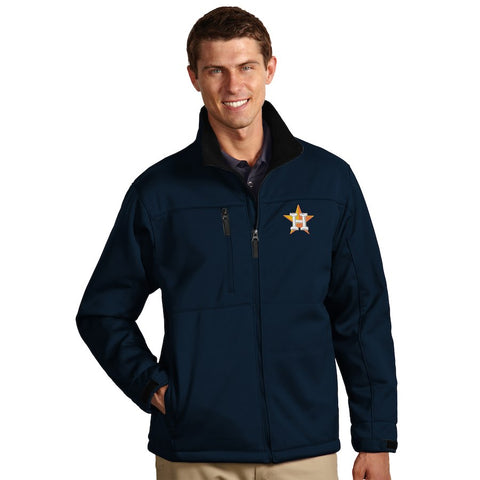 Houston Astros Antigua Traverse Full-Zip Jacket - Navy