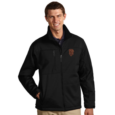 San Francisco Giants Antigua Traverse Full-Zip Jacket - Black