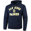 San Diego Padres Stitches Fastball Pullover Hoodie - Navy