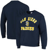 San Diego Padres Stitches Pullover Sweatshirt - Navy