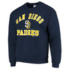 San Diego Padres Stitches Pullover Sweatshirt - Navy