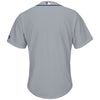 Detroit Tigers Majestic Fashion Stars & Stripes Cool Base Jersey - Gray