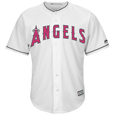 Los Angeles Angels Majestic Mother's Day Cool Base Replica Team Jersey - White