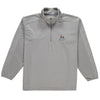 Miami Marlins Antigua Frost Micro Fleece Quarter-Zip Jacket - Silver