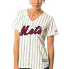 Jacob deGrom New York Mets Majestic Women's Fashion Stars & Stripes Cool Base Player Jersey - White