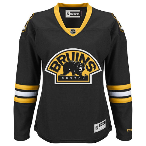 Boston Bruins Reebok Women's Premier Alternate Jersey - Charcoal