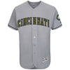 Cincinnati Reds Majestic Fashion 2016 Memorial Day Flex Base Team Jersey - Gray