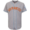 Buster Posey San Francisco Giants Majestic Father's Day Flex Base Jersey - Gray