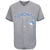 Toronto Blue Jays Majestic Father's Day Flex Base Team Jersey - Gray