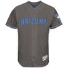 Arizona Diamondbacks Majestic Father's Day Flex Base Team Jersey - Gray