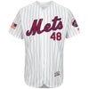 Jacob deGrom New York Mets Majestic Fashion Stars & Stripes Flex Base Player Jersey - White