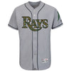 Tampa Bay Rays Majestic Fashion 2016 Memorial Day Flex Base Team Jersey - Gray