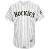 Colorado Rockies Majestic Fashion 2016 Memorial Day Flex Base Team Jersey - White