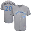 Josh Donaldson Toronto Blue Jays Majestic Father's Day Flex Base Jersey - Gray