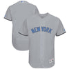 New York Yankees Majestic Father's Day Flex Base Team Jersey - Gray