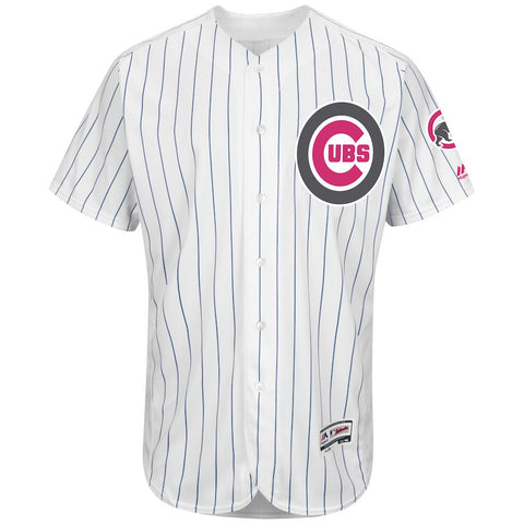 Chicago Cubs Majestic Mother's Day Flex Base Team Jersey - White