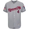 Alex Gordon Kansas City Royals Majestic Fashion Stars & Stripes Flex Base Player Jersey - Gray