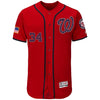 Bryce Harper Washington Nationals Majestic Fashion Stars & Stripes Flex Base Player Jersey - Scarlet