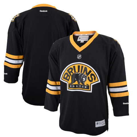 Boston Bruins Reebok Youth Replica Alternate Jersey - Charcoal