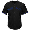 Toronto Blue Jays Majestic Big & Tall Pop Fashion Jersey - Black