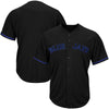 Toronto Blue Jays Majestic Big & Tall Pop Fashion Jersey - Black