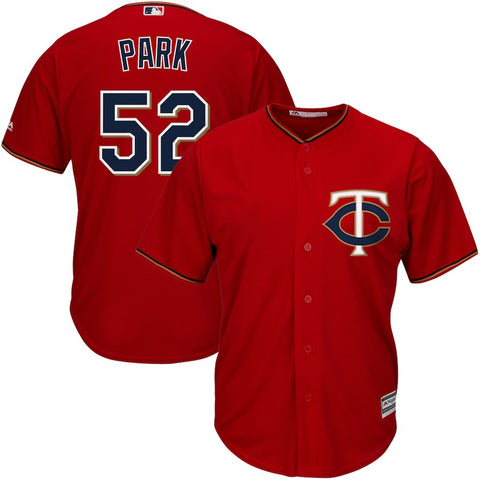 Byung-ho Park Minnesota Twins Majestic Alternate Home Official Cool Base Player Jersey