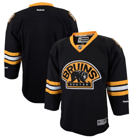 Boston Bruins Reebok Youth Premier Alternate Jersey - Black