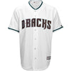 Zack Greinke Arizona Diamondbacks Majestic Home Cool Base Player Jersey - White/Teal
