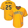 Gregory Polanco Pittsburgh Pirates Majestic Alternate Cool Base Player Jersey - Gold