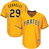 Pittsburgh Pirates Francisco Cervelli Majestic Official Cool Base Player Jersey