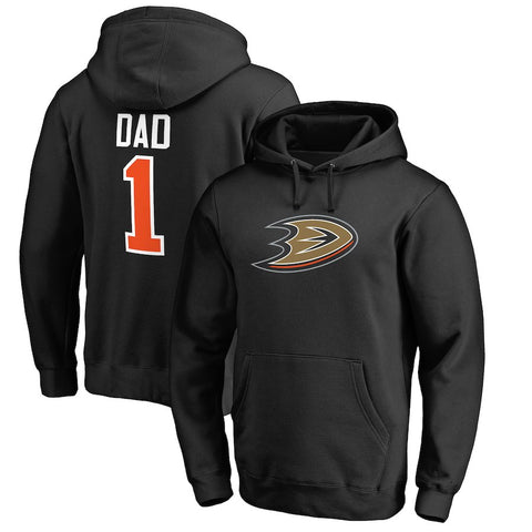 Anaheim Ducks   Number One Dad Pullover Hoodie